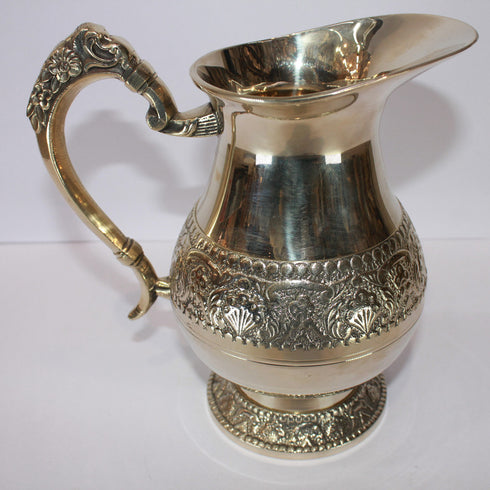 Brass Water Jug Pitcher 964g(Pack of 4)